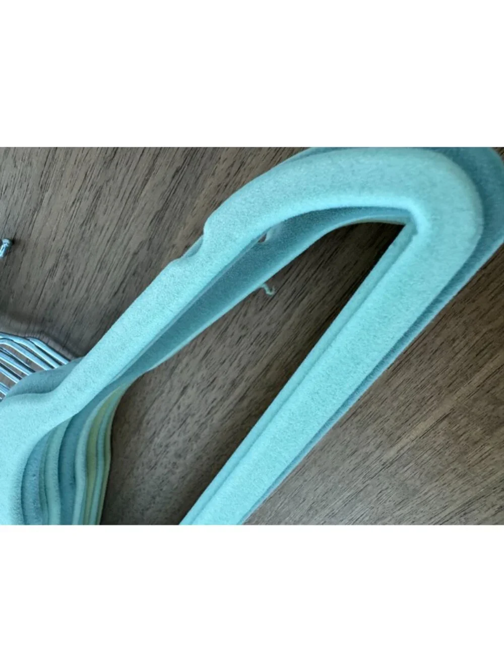 Lot of 10 Velvet Infant Hangers 10